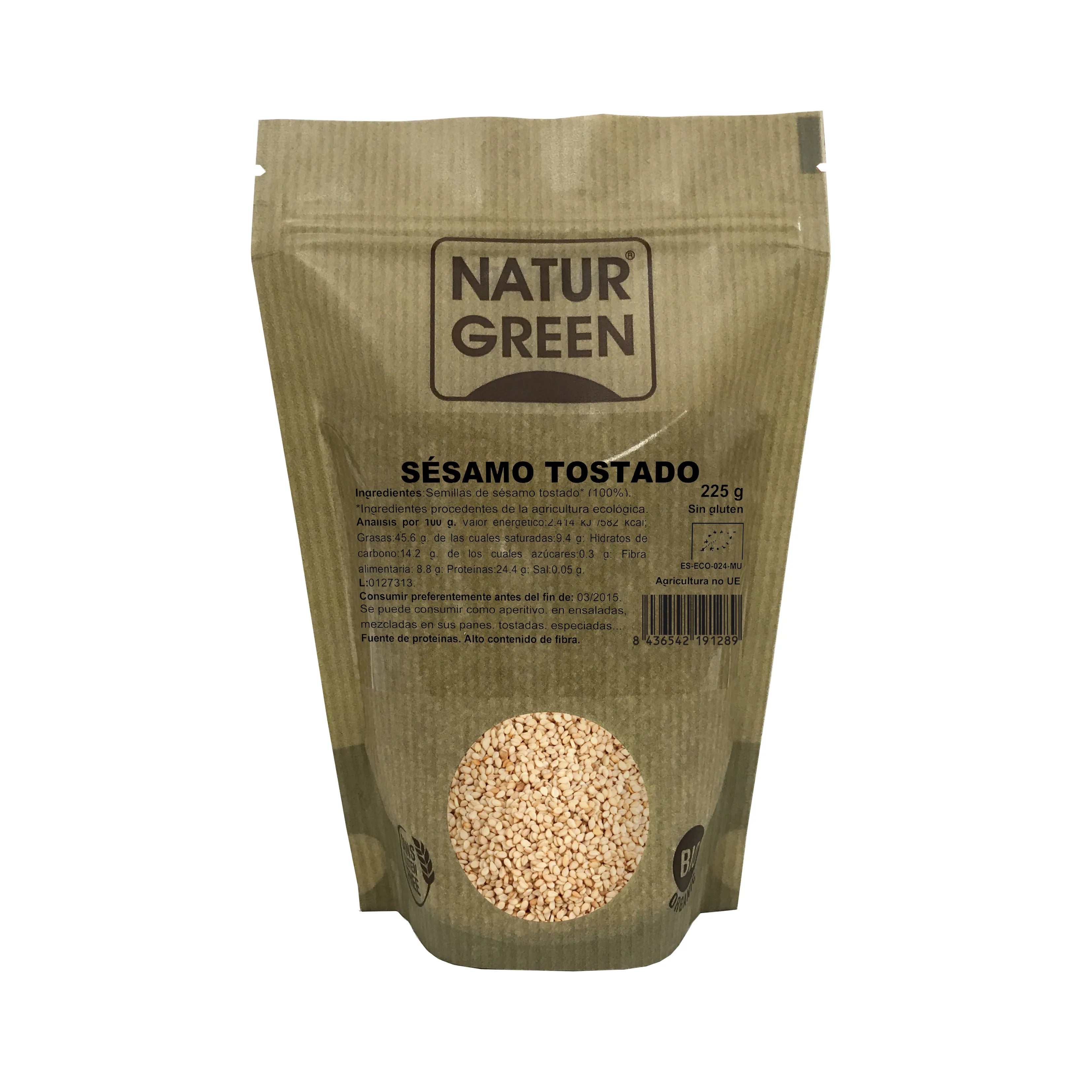 Naturgreen Sesamo Tostado Bio 225g