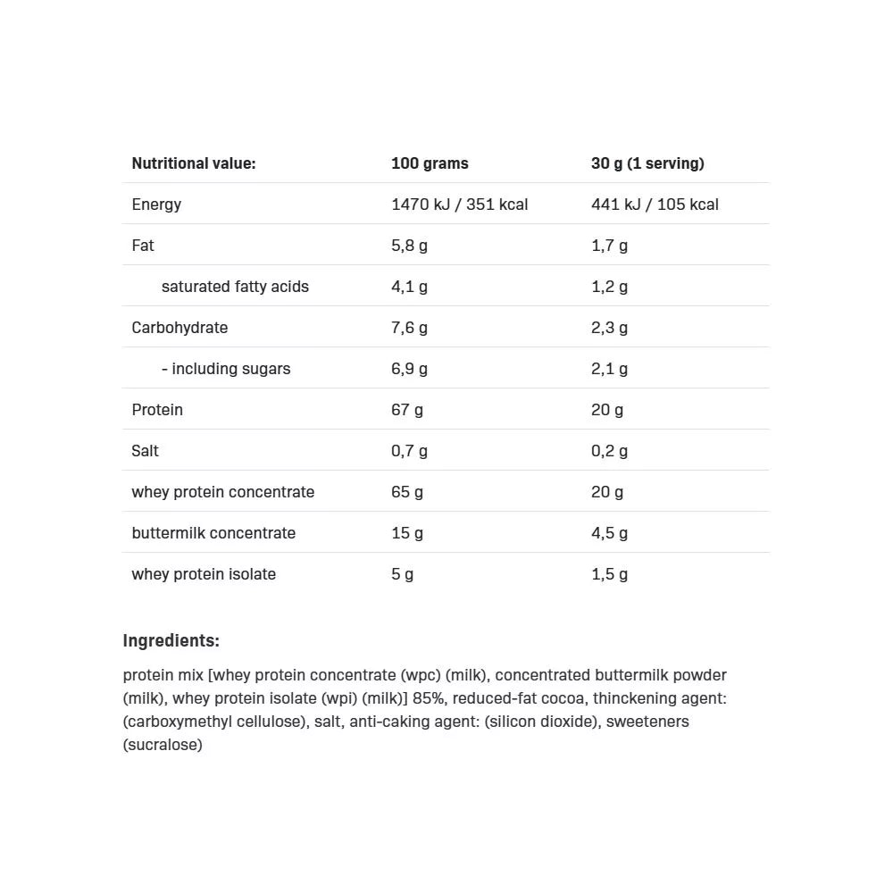 ALLNUTRITION Whey Delicious (700 g, Chocolate)