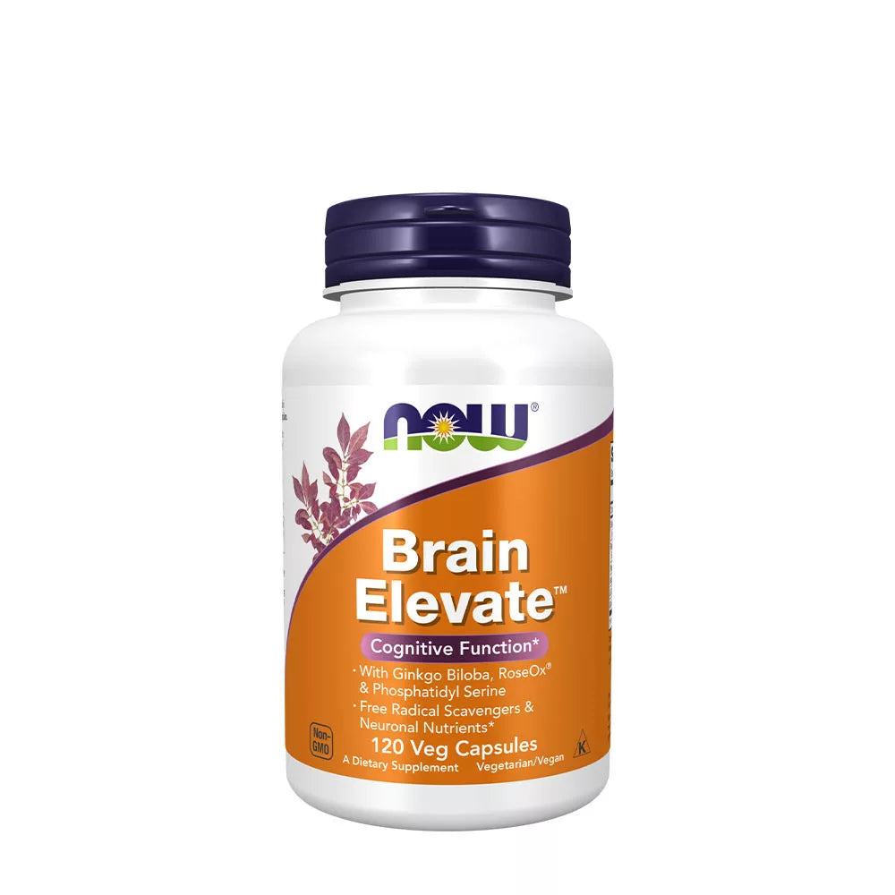 Now Foods Brain Elevate Veg Capsules (120 Veg Capsules)
