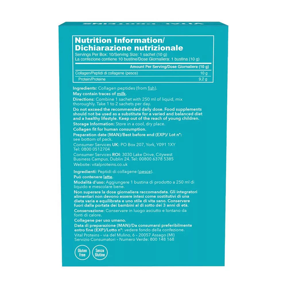 Vital Proteins Marine Collagen (10 x 10 g, Unflavored)