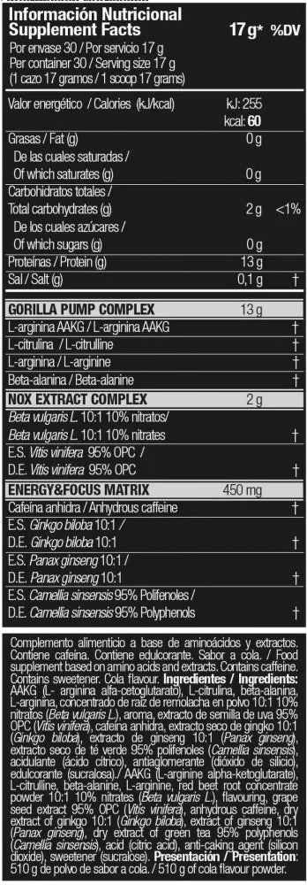 Zoomad Labs Moonstruck® II. Pre-workout (510 g, Sandia Loca)