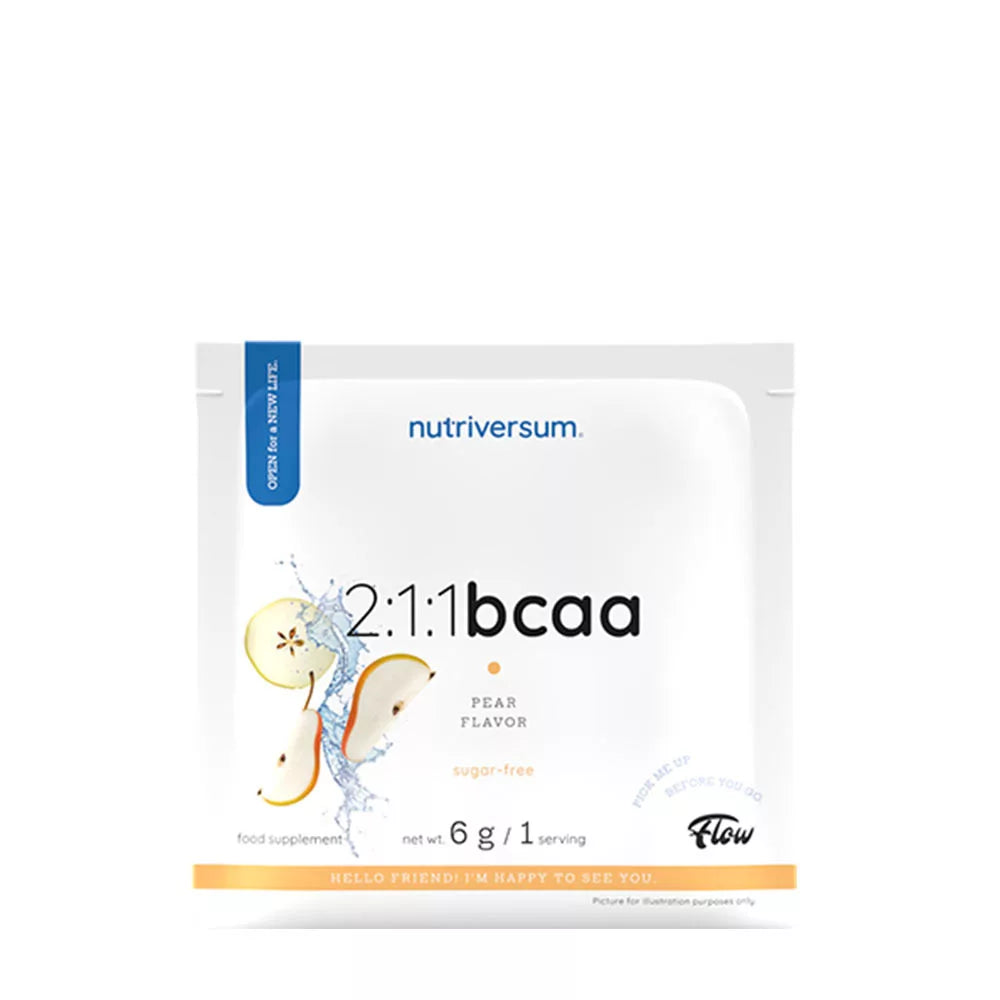 Nutriversum 2:1:1 BCAA Sugar Free Powder (6 g, Pear)