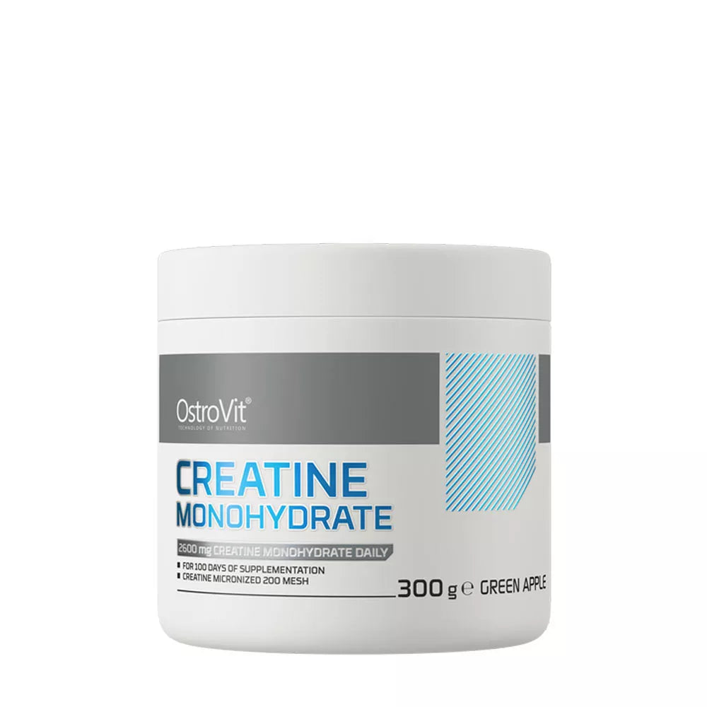 OstroVit Creatine Monohydrate (300 g, Green Apple)