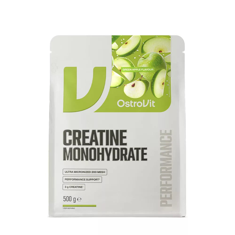 OstroVit Creatine Monohydrate (500 g, Green Apple)