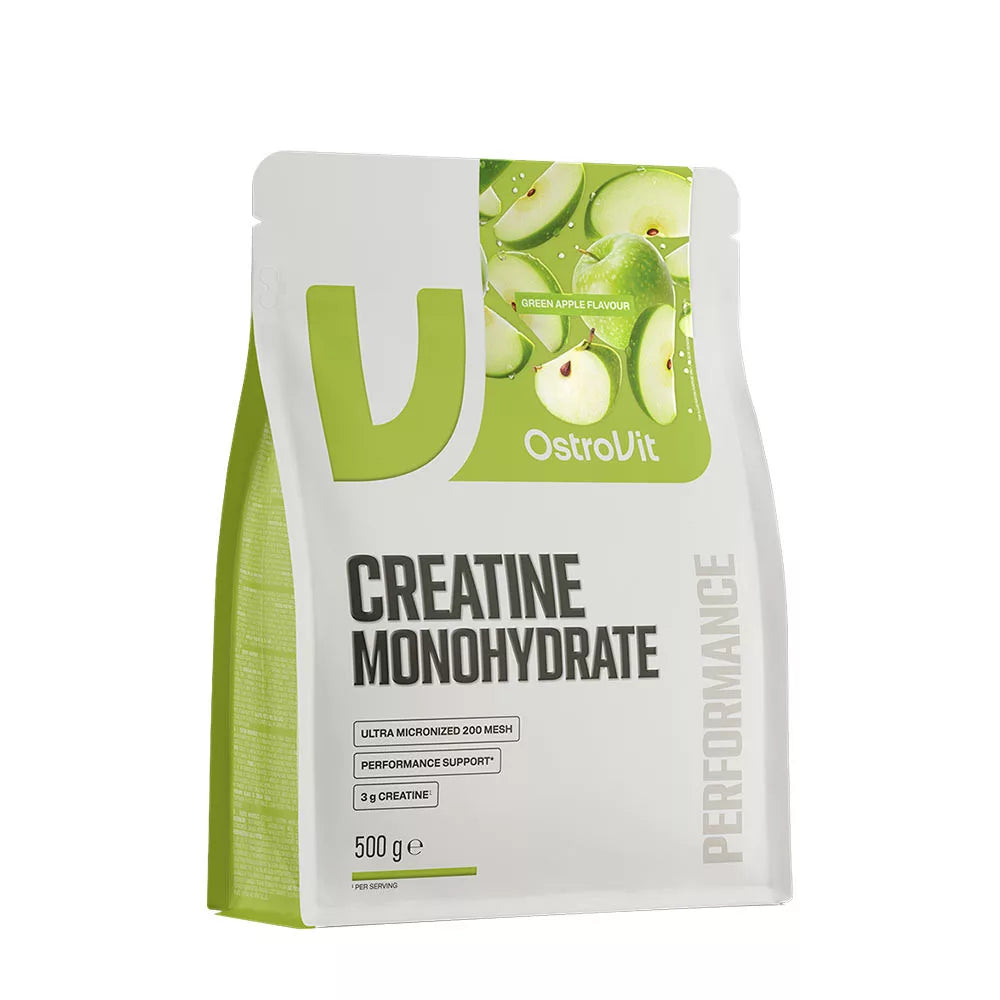 OstroVit Creatine Monohydrate (500 g, Green Apple)