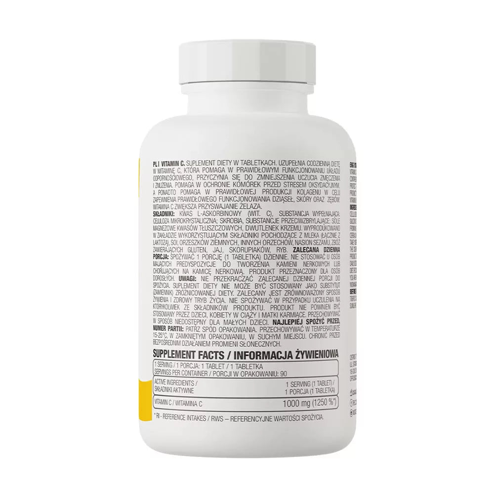 OstroVit Vitamin C 1000 mg (90 Tablets)