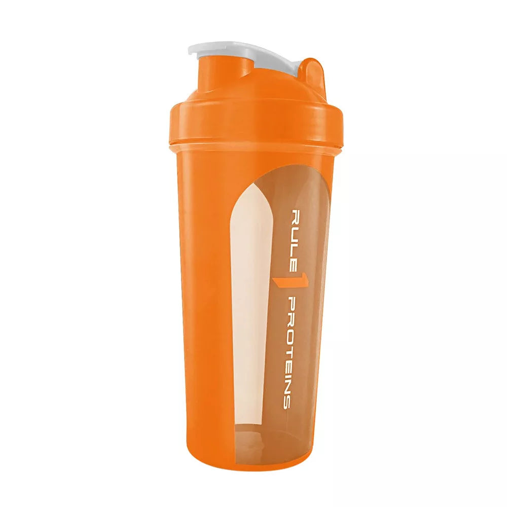 Rule1 R1 Rubber Grip Shaker (700 ml, Orange)