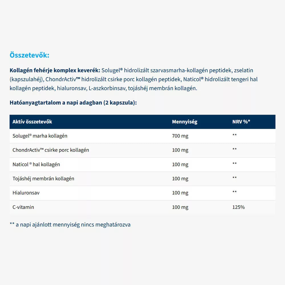 USA medical Collagen Complex - Collagen Capsule with 5 Types of Collagen (60 Capsules)