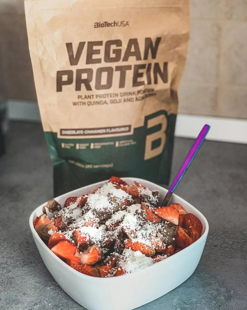BioTechUSA Vegan Protein (2 kg, Banana)