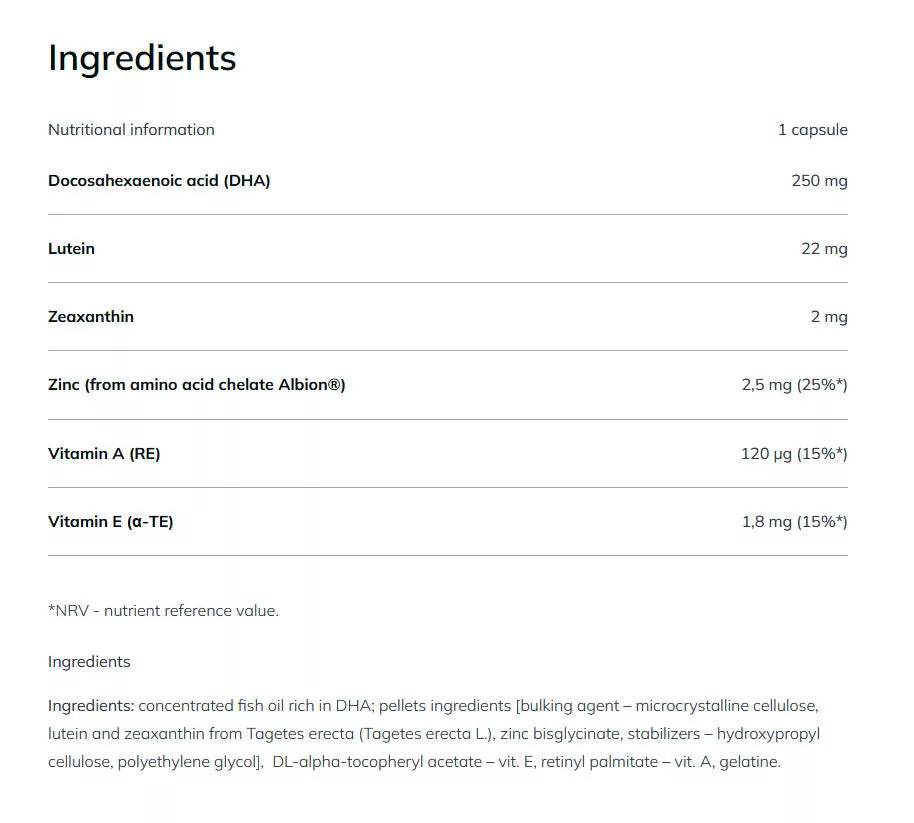 Olimp Labs Gold Lutein (30 Capsules)